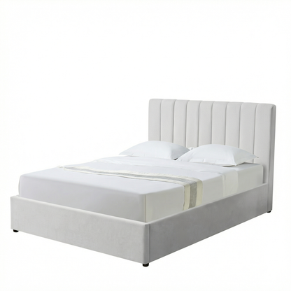 MM - 24024 - Double Fabric Ottoman Bed Frame