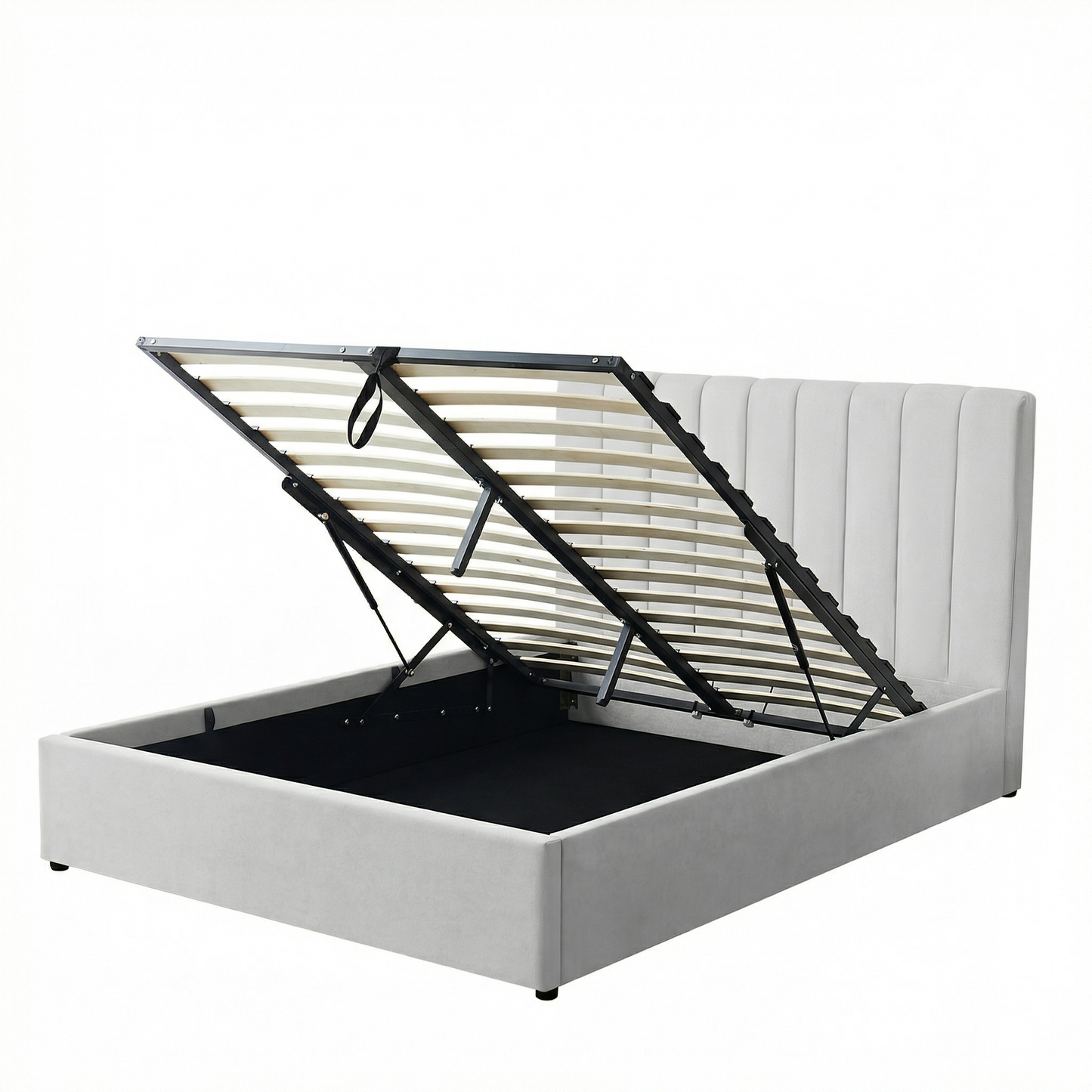 MM - 24024 - Double Fabric Ottoman Bed Frame