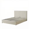 MM - 24204 - LF Fabric King Ottoman Bed Frame