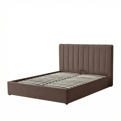 MM - 24204 - King Fabric Ottoman Bed Frame