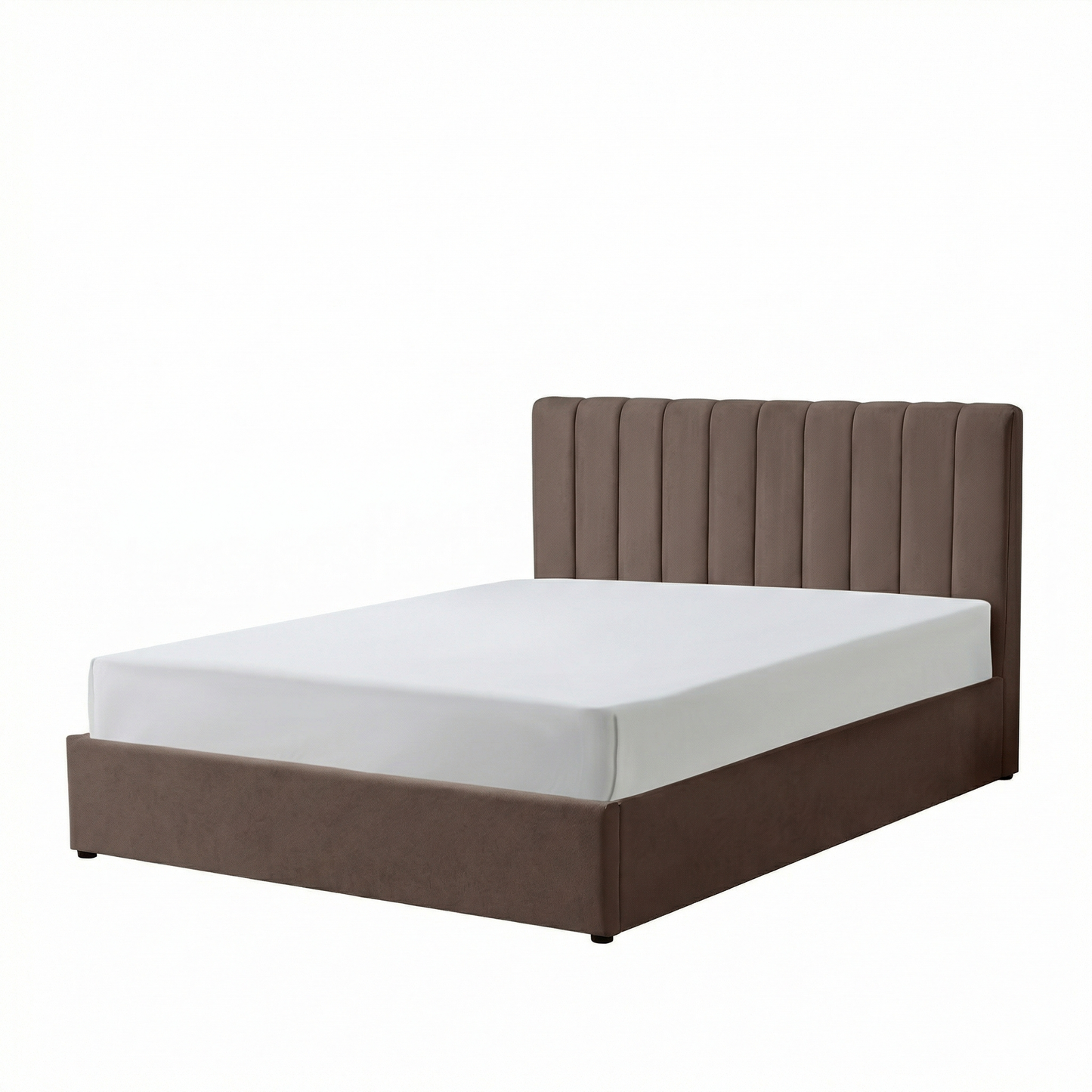 MM - 24204 - LF Fabric King Ottoman Bed Frame