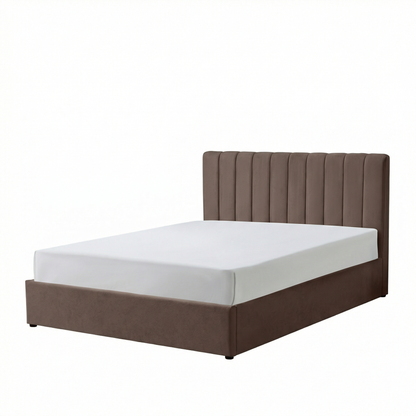 MM - 24204 - LF Fabric King Ottoman Bed Frame
