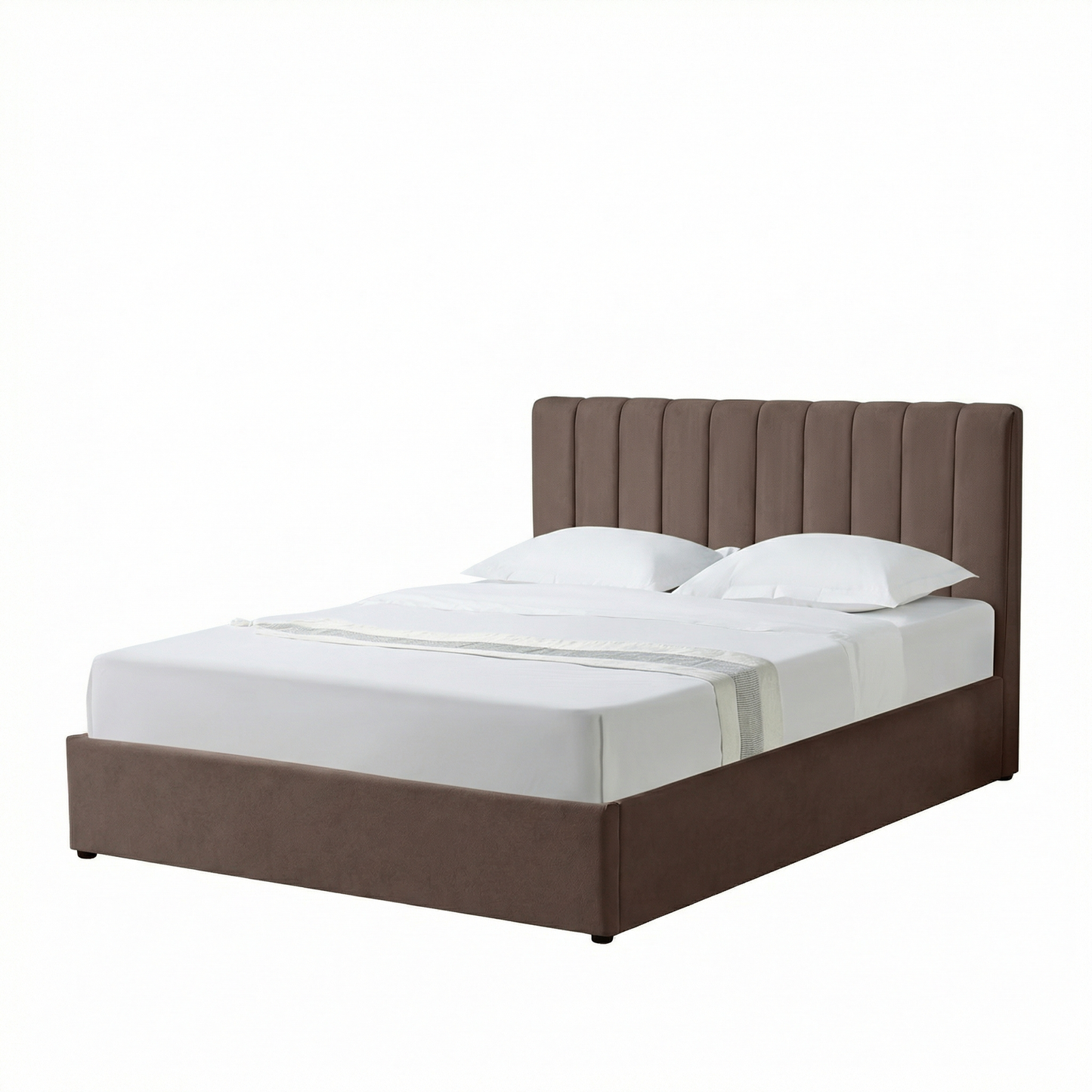MM - 24204 - LF Fabric King Ottoman Bed Frame