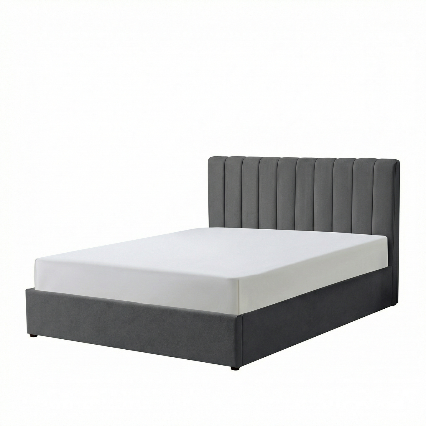 MM - 24204 - LF Fabric King Ottoman Bed Frame