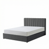 MM - 24204 - LF Fabric King Ottoman Bed Frame