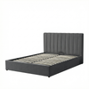 MM - 24204 - King Fabric Ottoman Bed Frame