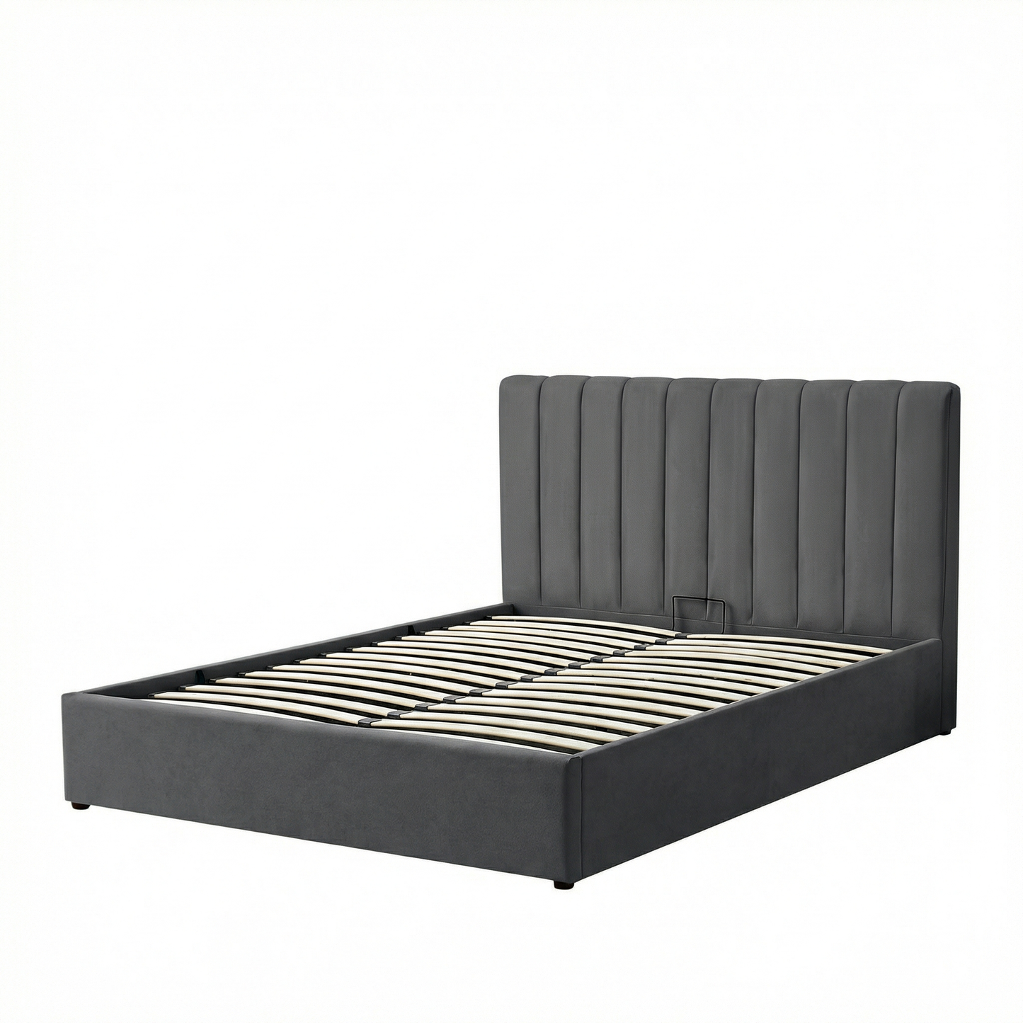 MM - 24204 - LF Fabric King Ottoman Bed Frame