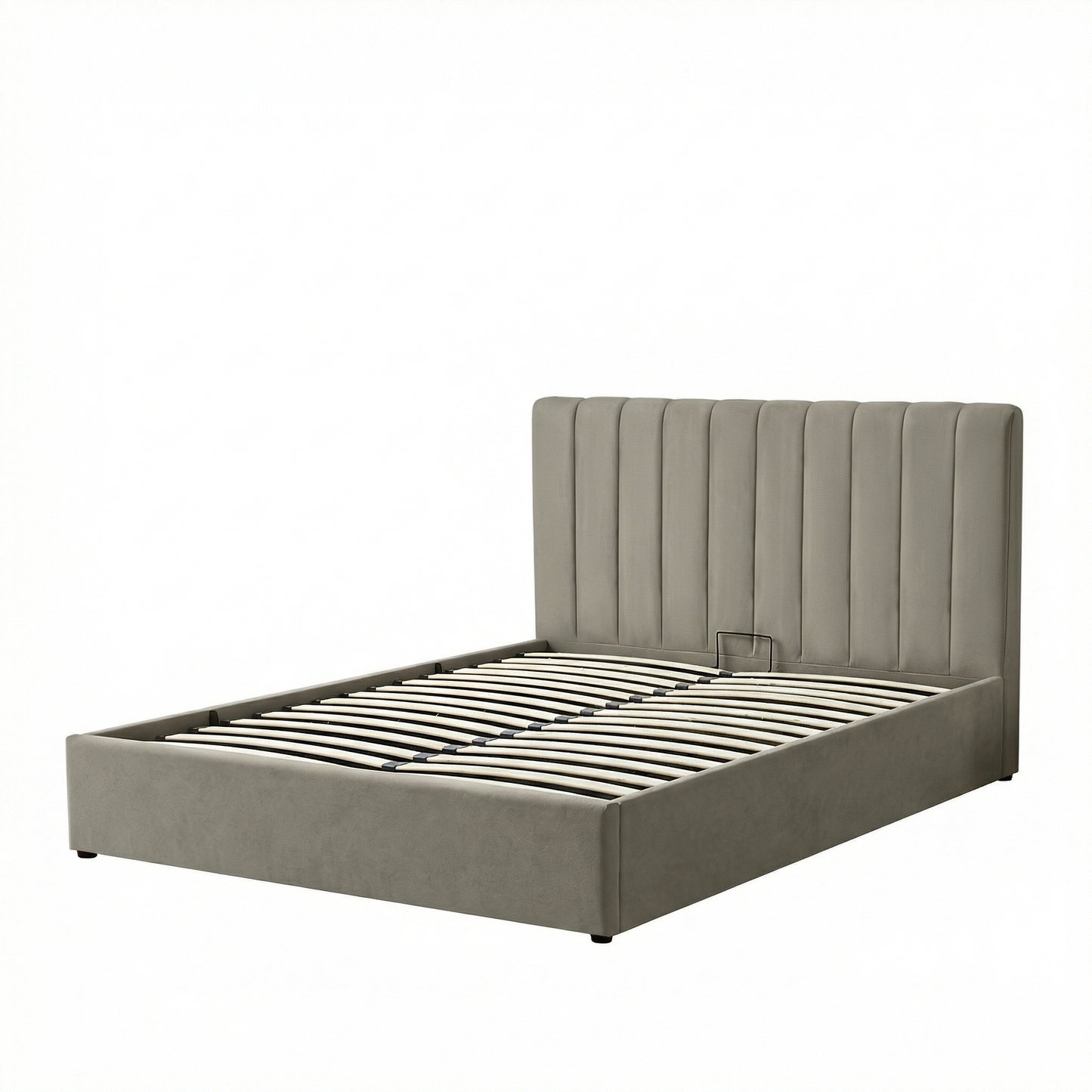 MM - 24204 - King Fabric Ottoman Bed Frame
