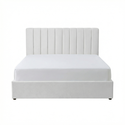 MM - 24204 - LF Fabric King Ottoman Bed Frame