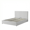 MM - 24204 - King Fabric Ottoman Bed Frame