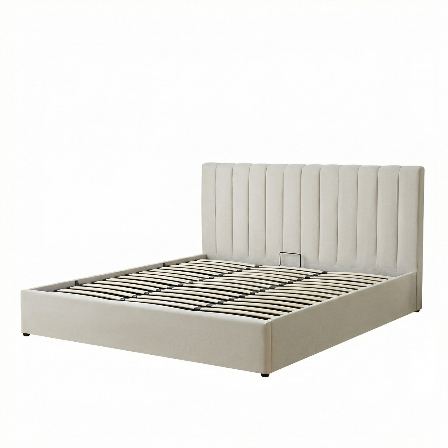 MM - 24204 - LF Fabric Superking Ottoman Bed Frame