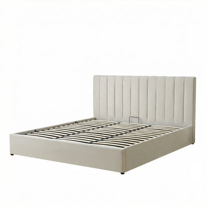 MM - 24204 - LF Fabric Superking Ottoman Bed Frame