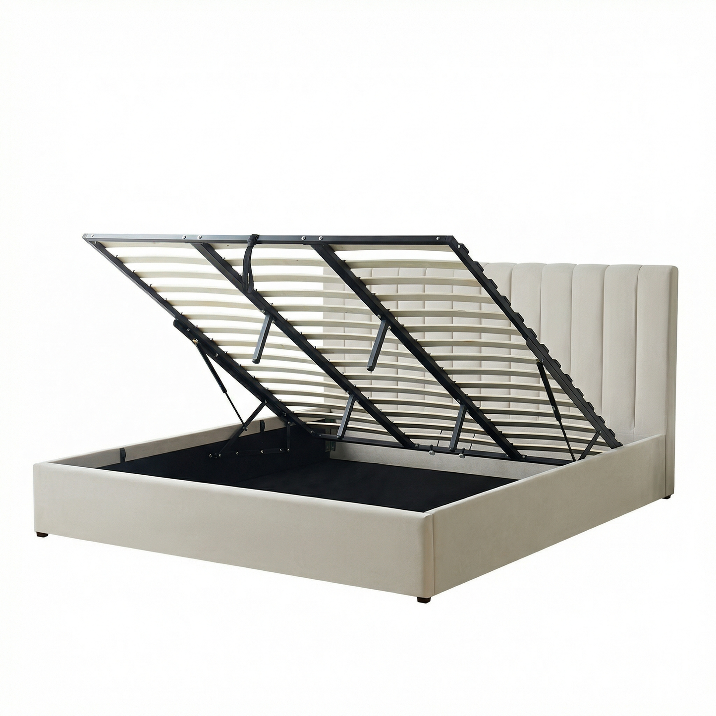 MM - 24204 - LF Fabric Superking Ottoman Bed Frame