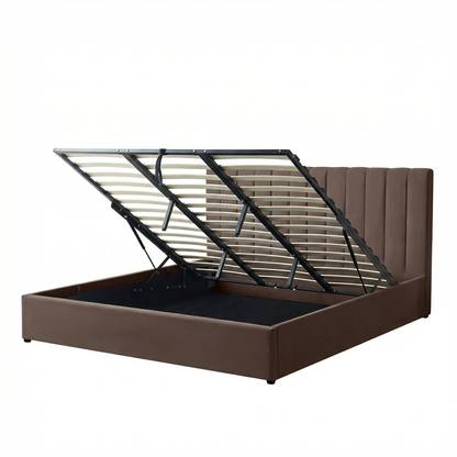 MM - 24204 - Superking Fabric Ottoman Bed Frame