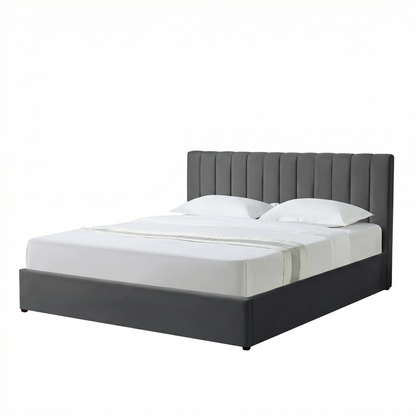 MM - 24204 - LF Fabric Superking Ottoman Bed Frame
