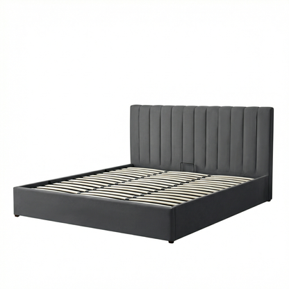 MM - 24204 - LF Fabric Superking Ottoman Bed Frame