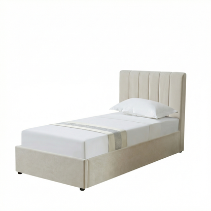 MM - 24204 - Single Fabric Ottoman Bed Frame