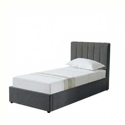 MM - 24204 - Single Fabric Ottoman Bed Frame