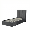 MM - 24204 - Single Fabric Ottoman Bed Frame