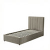 MM - 24204 - Single Fabric Ottoman Bed Frame