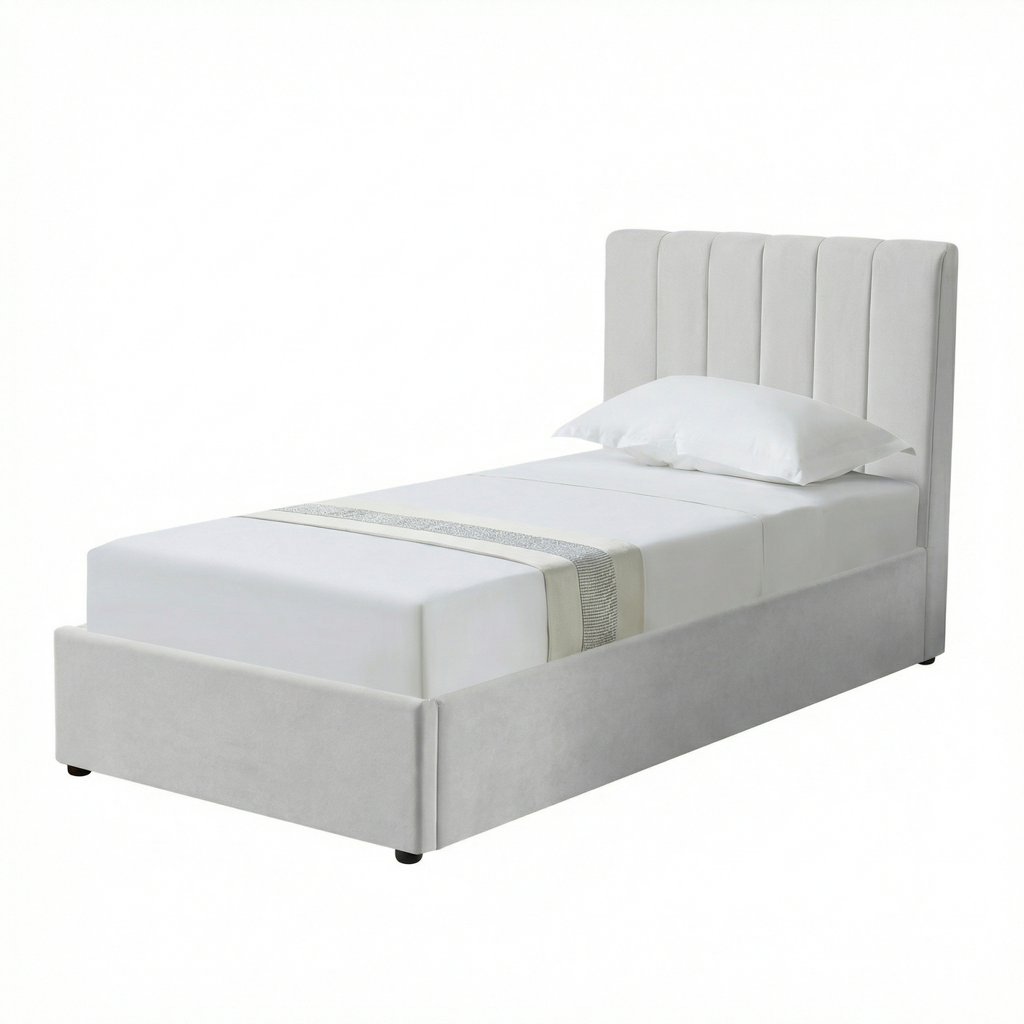MM - 24204 - Single Fabric Ottoman Bed Frame