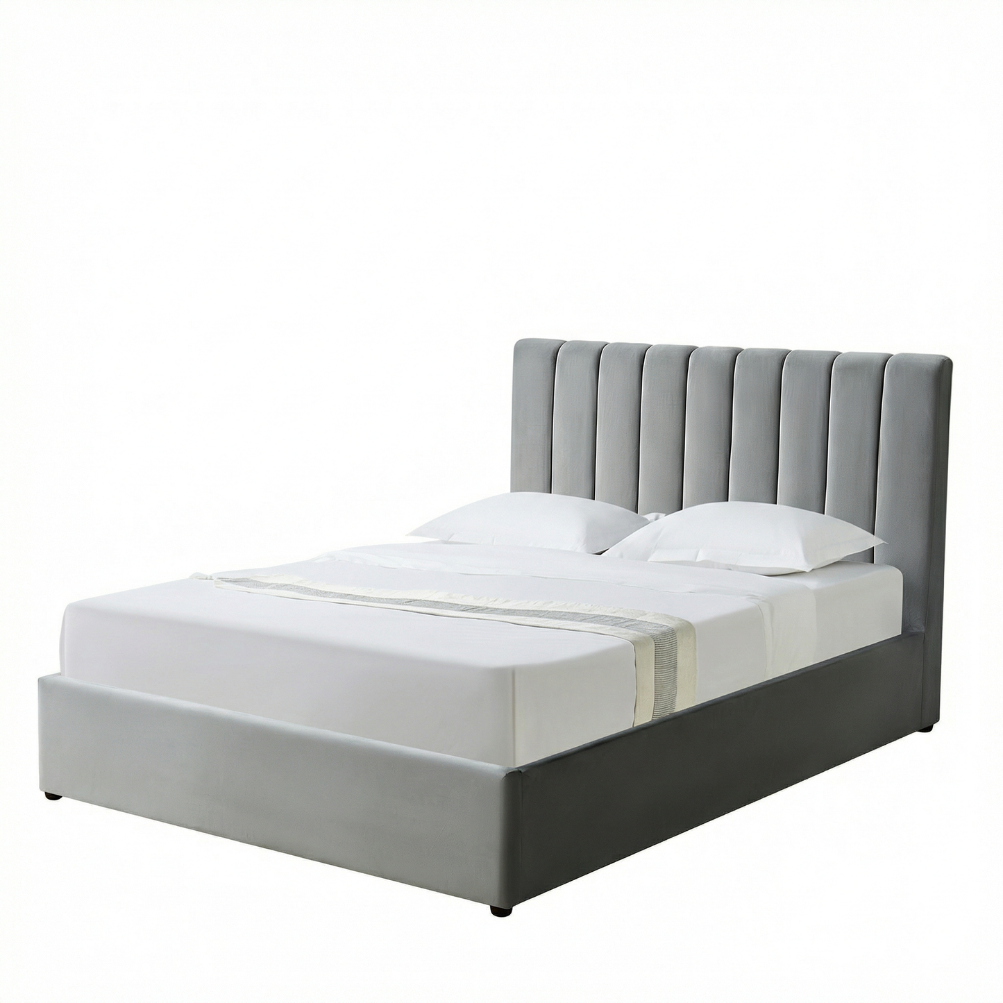 MM - 24204 - VF Velvet Double Ottoman Bed Frame