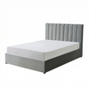 MM - 24204VEL - Double Velvet Ottoman Bed Frame