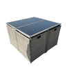 KK - 210016 - 9 Piece Rattan Cube Dining Set