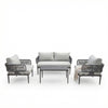 KK - 212208 - 4 Seat Outdoor Conversation Set
