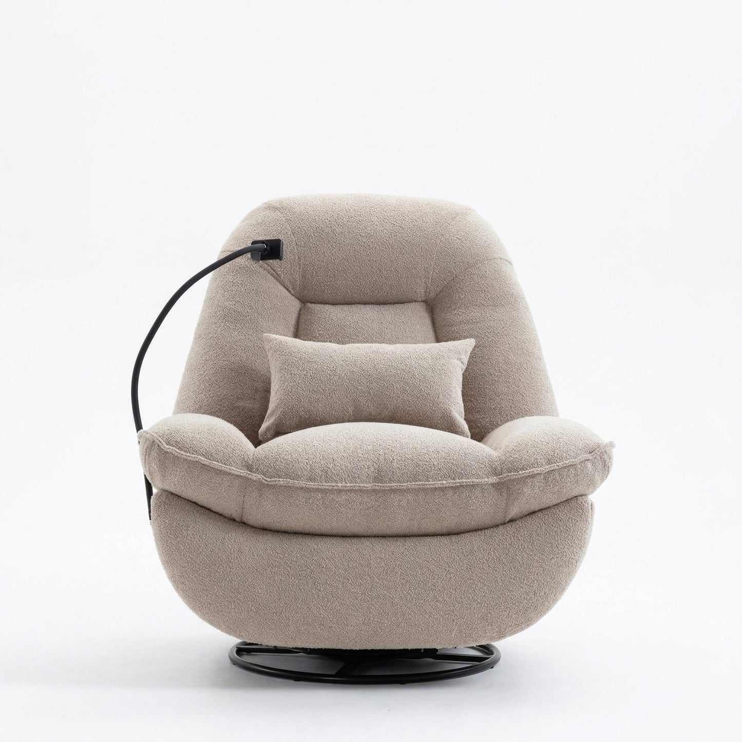 LL - 5058A - BF Boucle Fabric 1 Seat Recliner