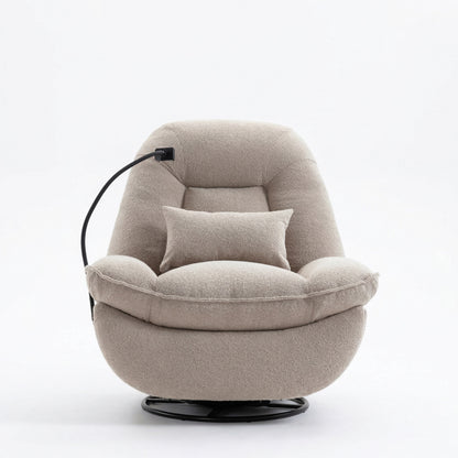 LL - 5058A - BF Boucle Fabric 1 Seat Recliner