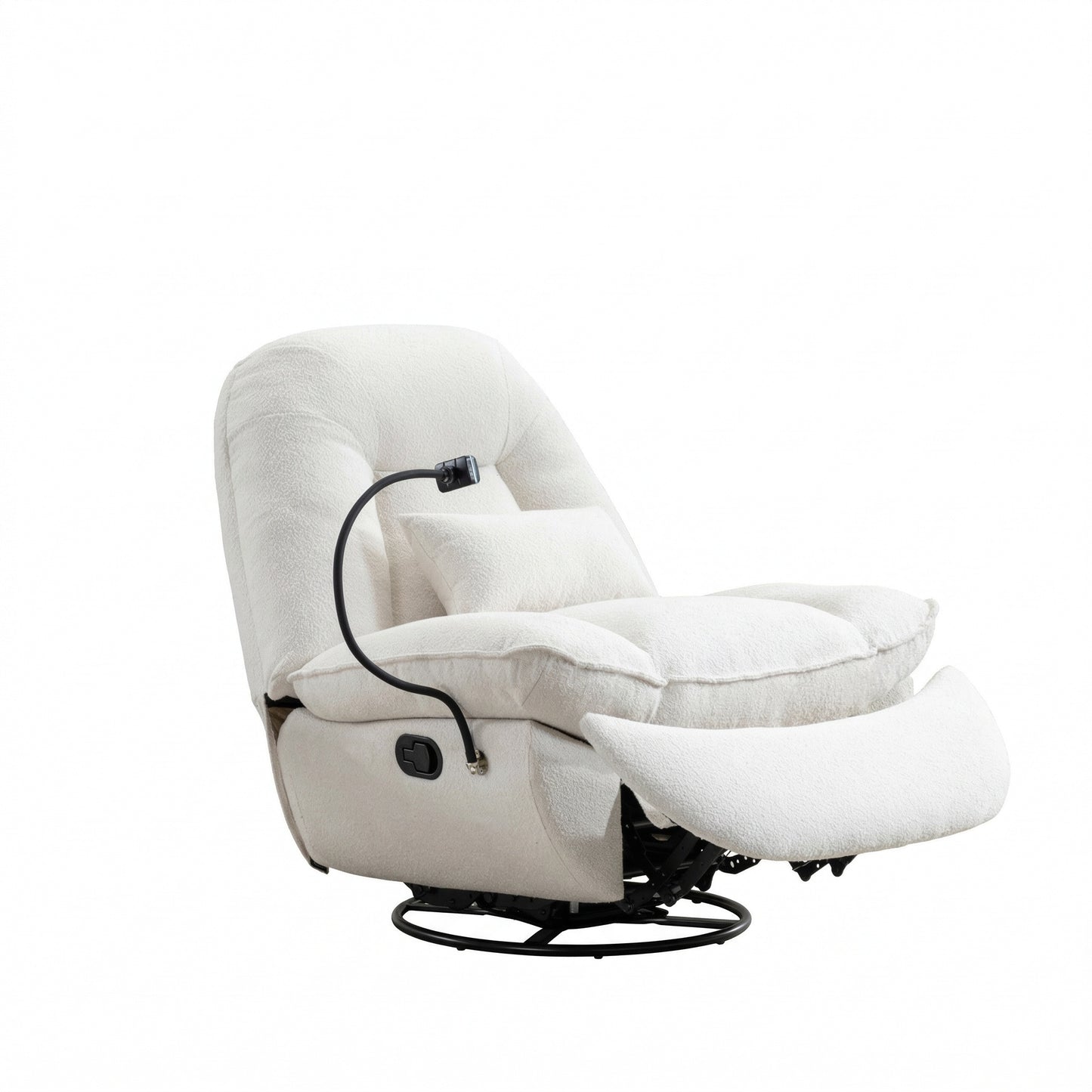 LL - 5058A - BF Boucle Fabric 1 Seat Recliner