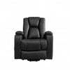 LL - 5063A - BL Electric Lift Assist Riser Recliner with Massage and Heat