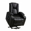 LL - 5063A - BL Electric Lift Assist Riser Recliner with Massage and Heat