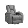 LL - 5063A - BL Electric Lift Assist Riser Recliner with Massage and Heat