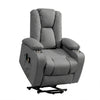 LL - 5063A - BL Electric Lift Assist Riser Recliner with Massage and Heat