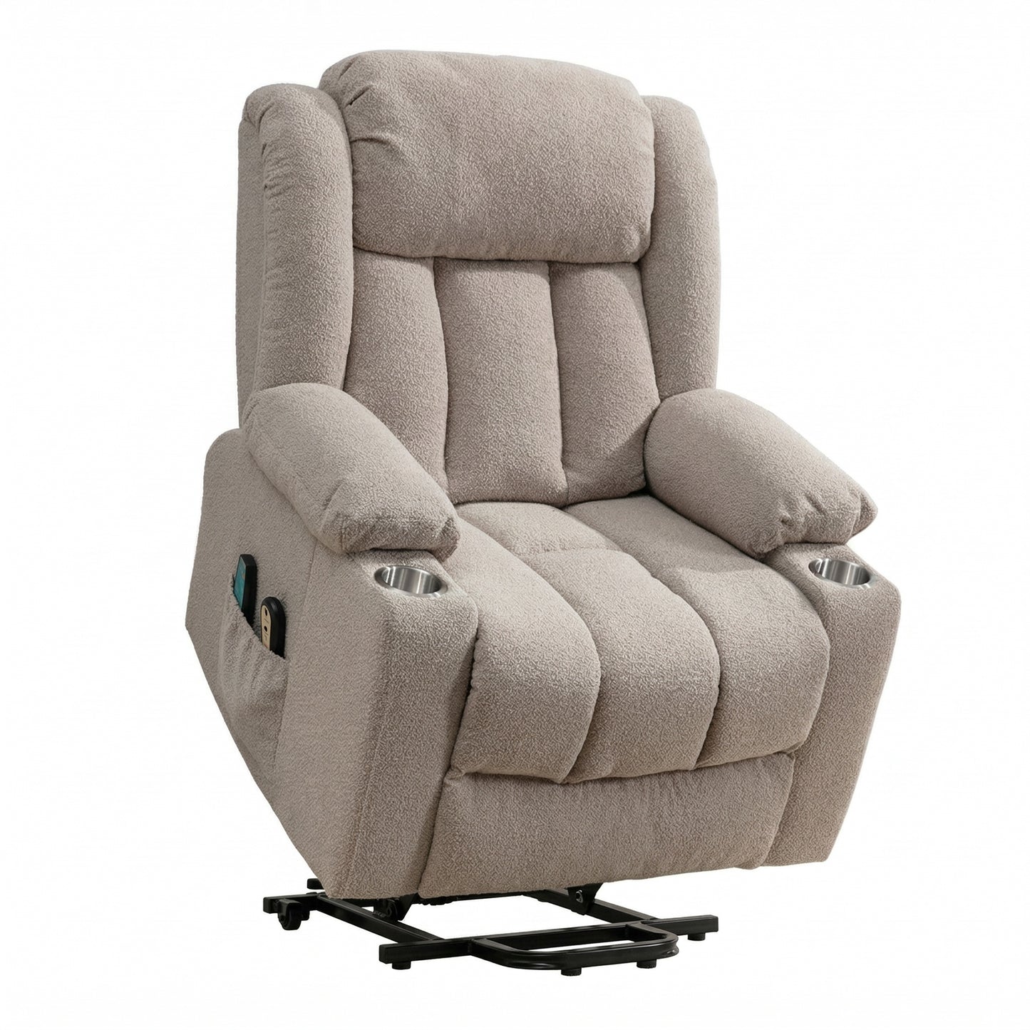 LL - 5065A - BF Dual Motor Lift Assist Recliner Chair with Massage and Heat