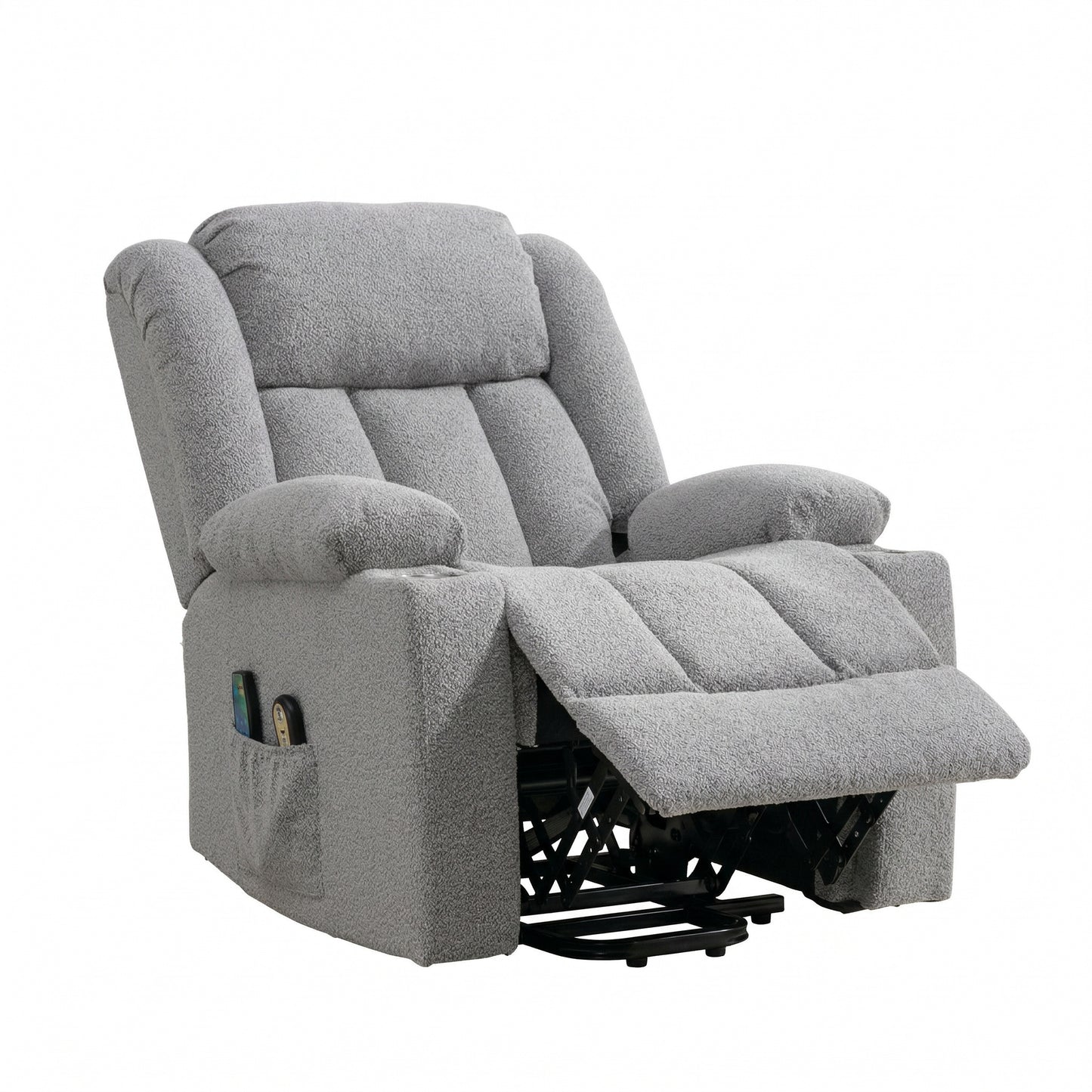 LL - 5065A - BF Dual Motor Lift Assist Recliner Chair with Massage and Heat