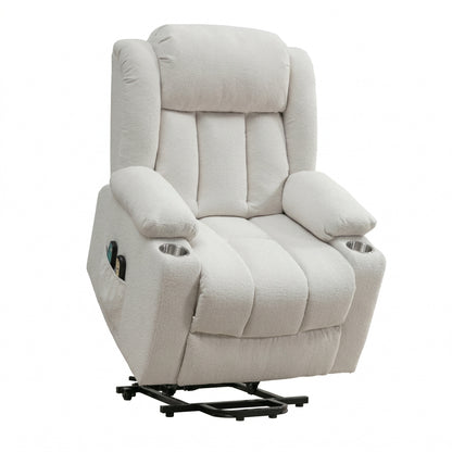 LL - 5065A - BF Dual Motor Lift Assist Recliner Chair with Massage and Heat
