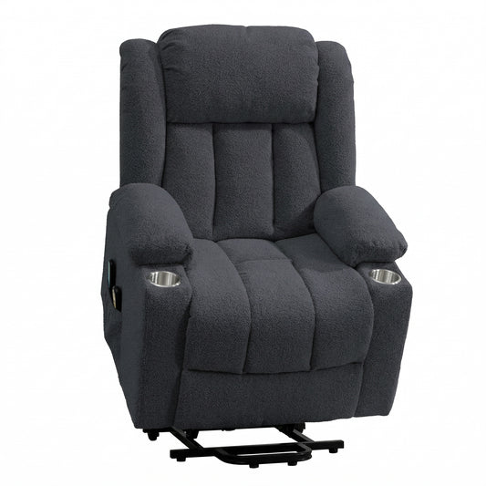LL - 5065A - BF Dual Motor Lift Assist Recliner Chair with Massage and Heat