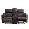 LL - 5072 - BL 2 Seat Rocker Recliner Sofa with Centre Console