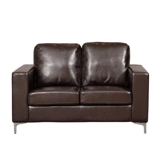 22 - 1362 - BB Leather 2 Seat Sofa