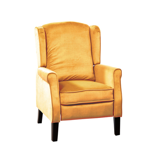 LL - 5001A - VF Velvet Push Back Recliner Chair