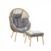 KK - 211059 - Standing Egg Chair + Stool