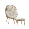 KK - 211059 - Standing Egg Chair + Stool