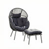 KK - 211059 - Standing Egg Chair + Stool