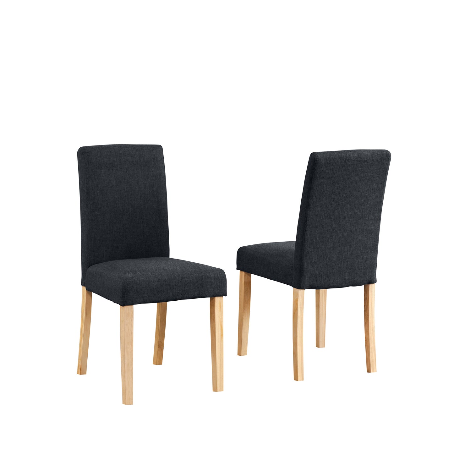 44 - 1901 - TF Fabric Dining Chairs - Set of 2
