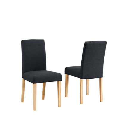 44 - 1901 - TF Fabric Dining Chairs - Set of 2