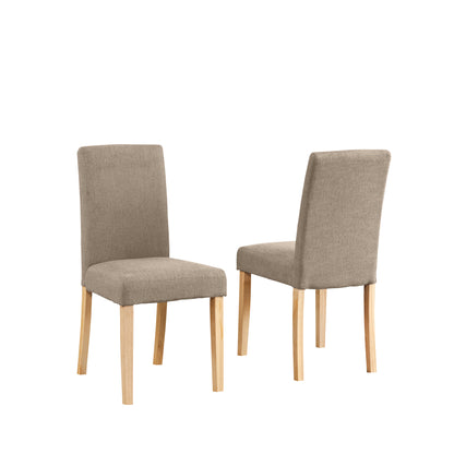 44 - 1901 - TF Fabric Dining Chairs - Set of 2