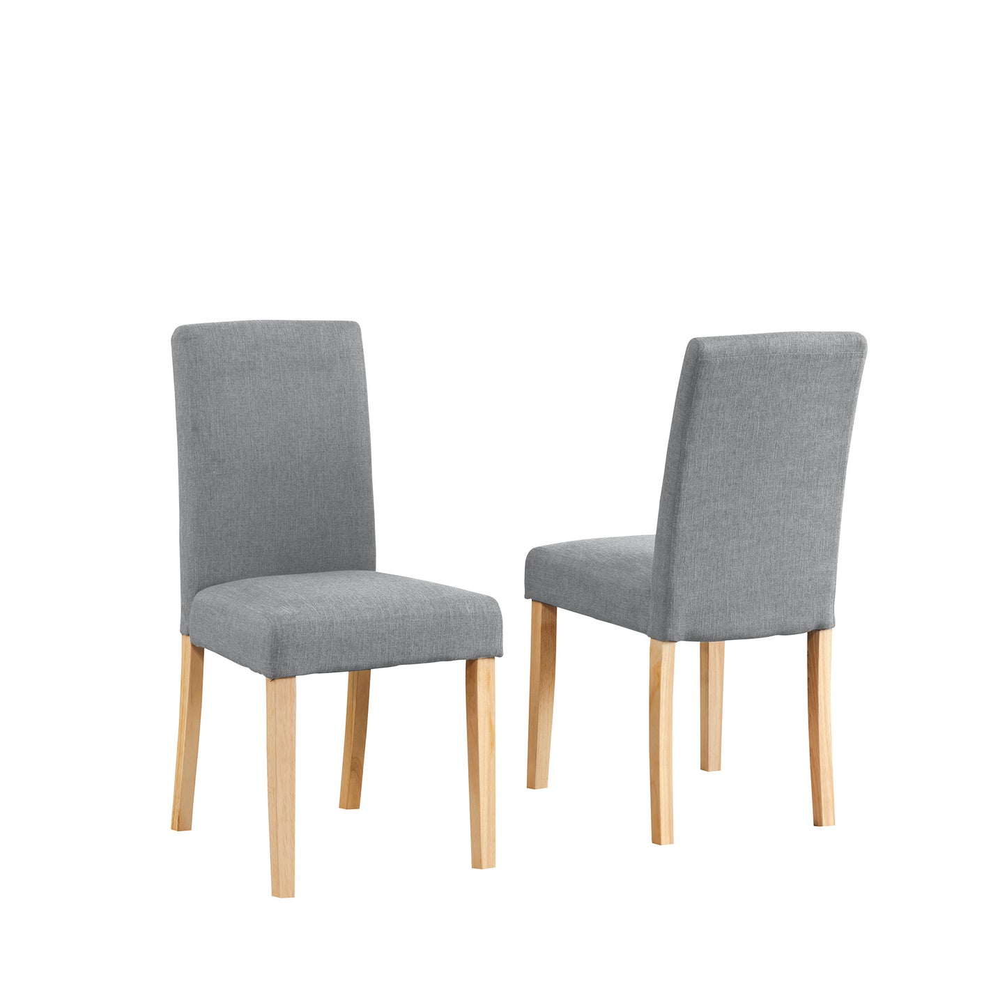 44 - 1901 - TF Fabric Dining Chairs - Set of 2